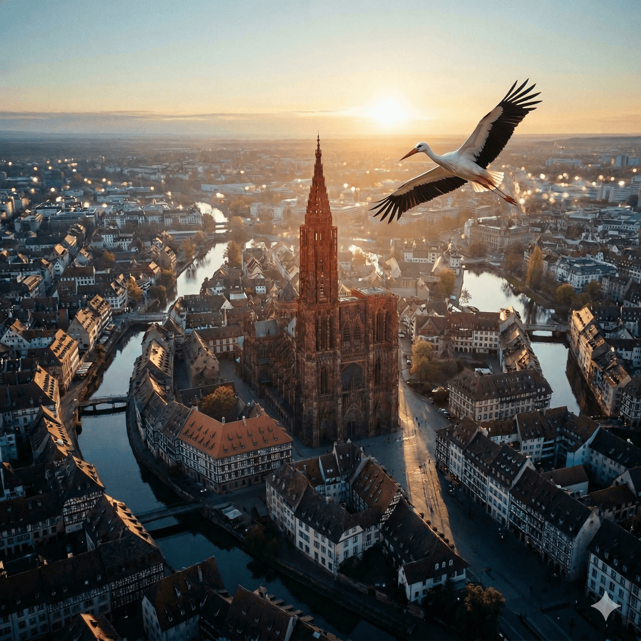 Vue du centre de formation de Strasbourg